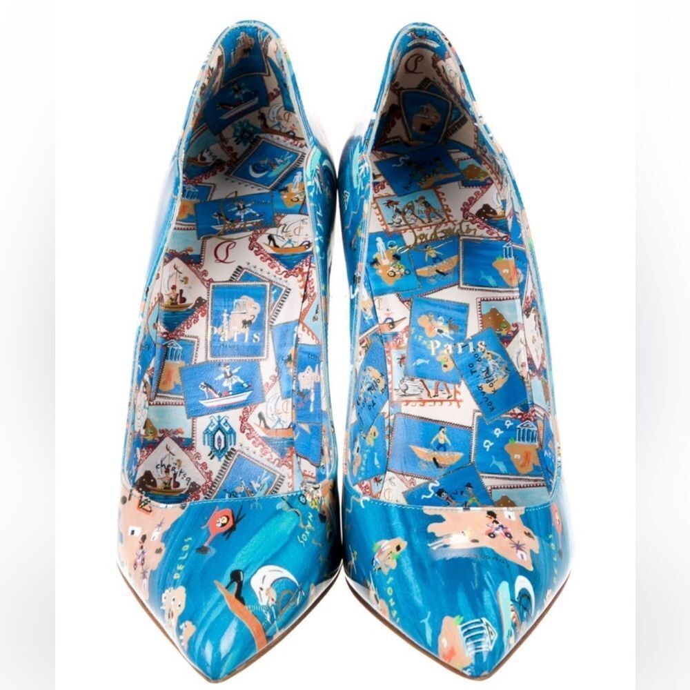 Christian Louboutin Printed Pumps - Picture 4 of 7
